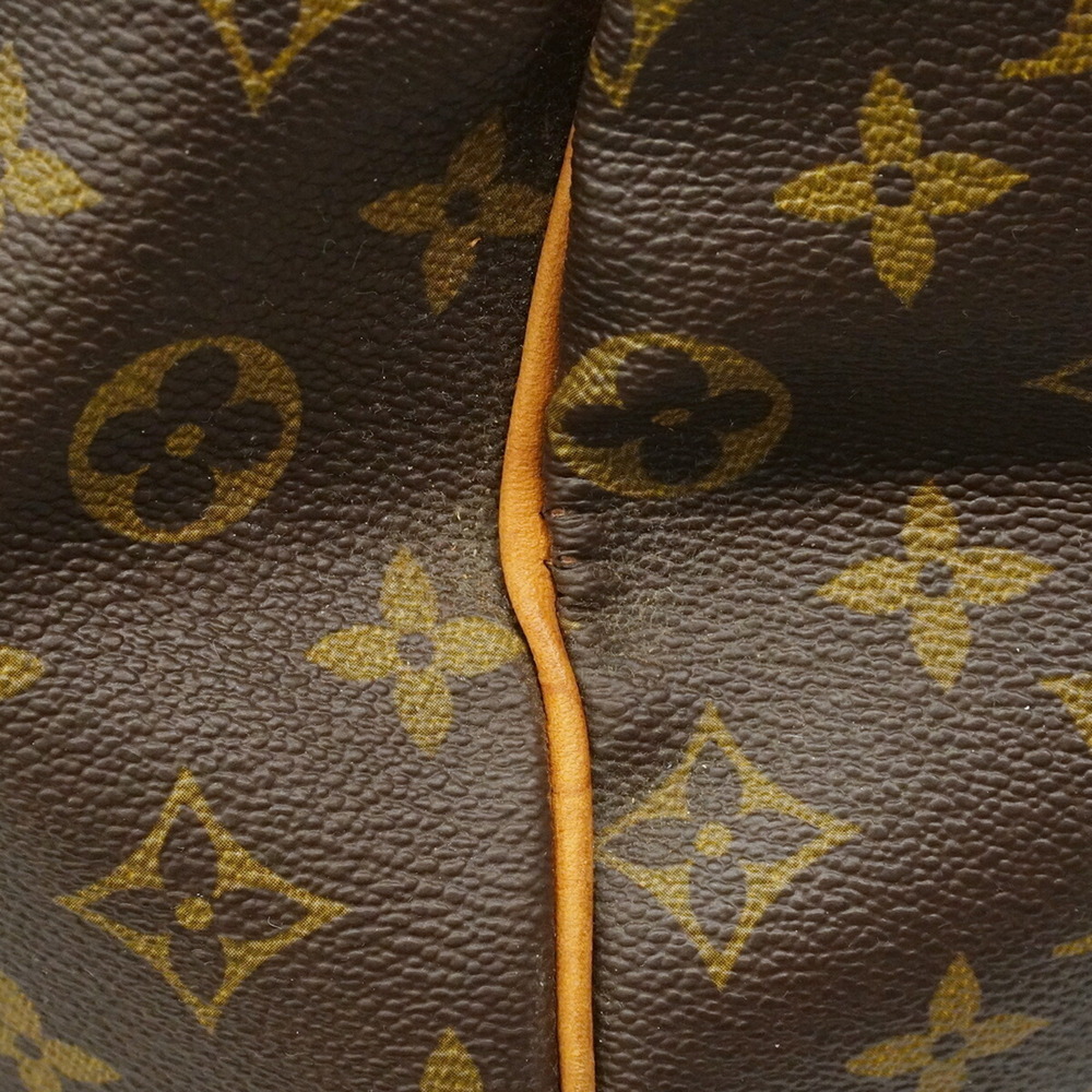 LOUIS VUITTON Authentic Brown Monogram Keepall 60 Boston Bag - Picture 11 of 15
